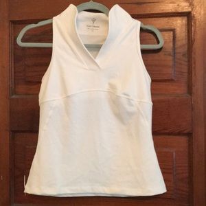 Cozy Orange Yoga Virgo tank